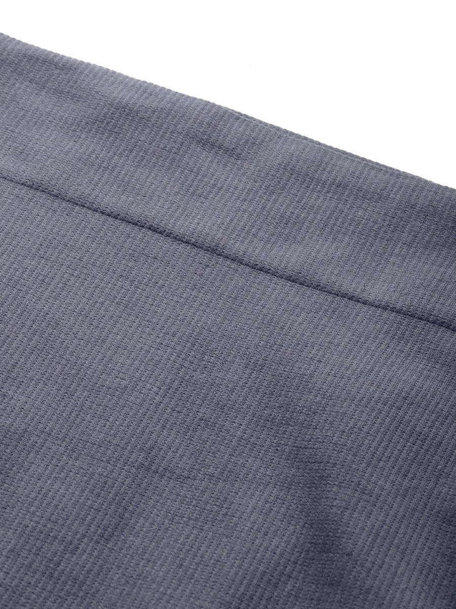 WOMEN CHARCOAL GREY SOLID SAREE SHAPEWEAR - Inddus.com