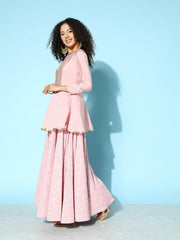 Women Embroidered Ethnic Dress - Inddus.com