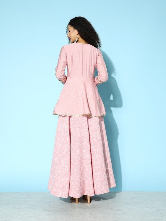 Women Embroidered Ethnic Dress - Inddus.com