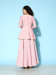 Women Embroidered Ethnic Dress - Inddus.com