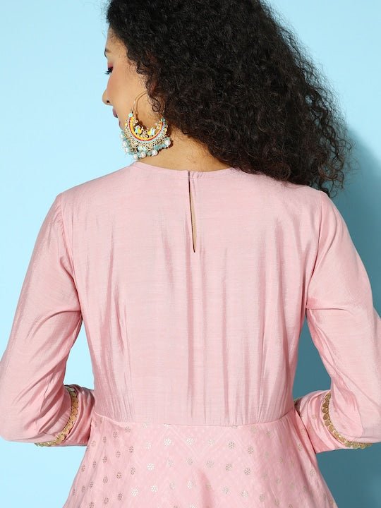 Women Embroidered Ethnic Dress - Inddus.com