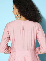 Women Embroidered Ethnic Dress - Inddus.com