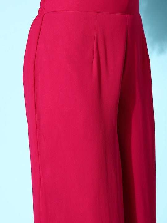 Women Embroidered Regular Kurta with Palazzos & Dupatta - Inddus.com