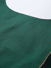 Women Ethnic Motifs Yoke Design Straight Kurta with Trousers & With Dupatta - Inddus.com