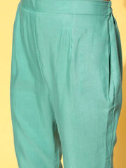 Women Floral Organza Swirling Volume Kurta Set - Inddus.com