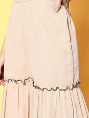 Women Floral Poly Georgette Print Parade Kurta Set - Inddus.com