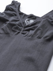 WOMEN GREY SLIMMING BODYSUIT CAMISOLE SHAPEWEAR - Inddus.com