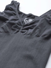WOMEN GREY SLIMMING BODYSUIT CAMISOLE SHAPEWEAR - Inddus.com