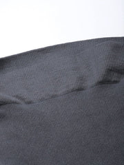 Women Grey Solid High Compressed Seamless Instant Slimming Saree Shapewear - Inddus.com