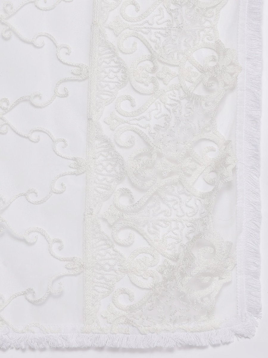 Women Lime Green Floral Embroidered Kurta with Trousers & Dupatta - Inddus.com