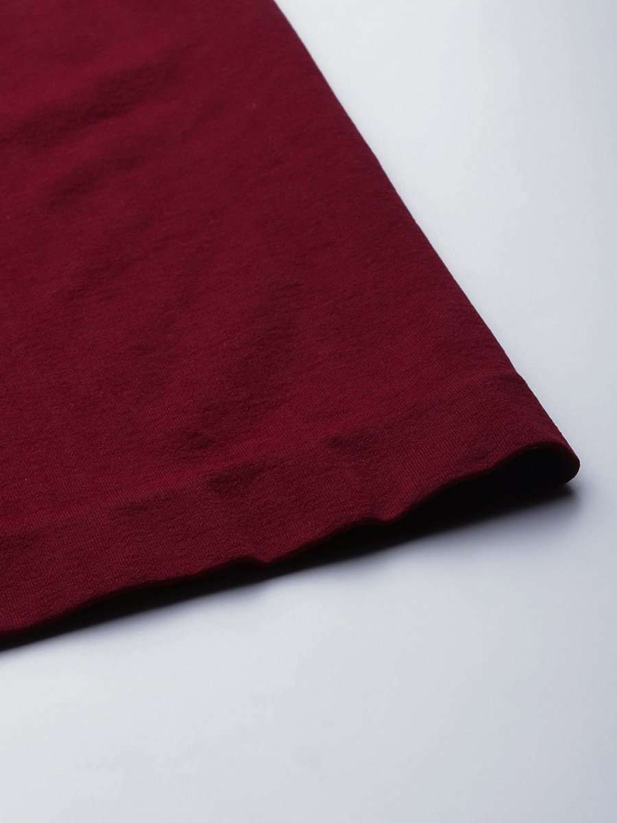 WOMEN MAROON SLIMMING SKIRT SHAPEWEAR - Inddus.com