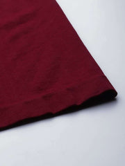 WOMEN MAROON SLIMMING SKIRT SHAPEWEAR - Inddus.com