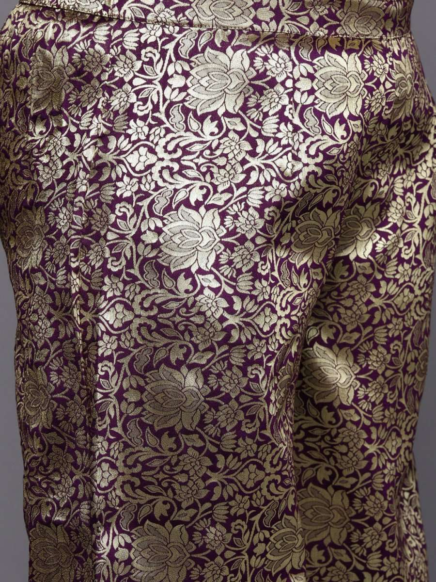 Women Mustard Yellow Beads and Stones Kurta with Palazzos & With Dupatta - Inddus.com