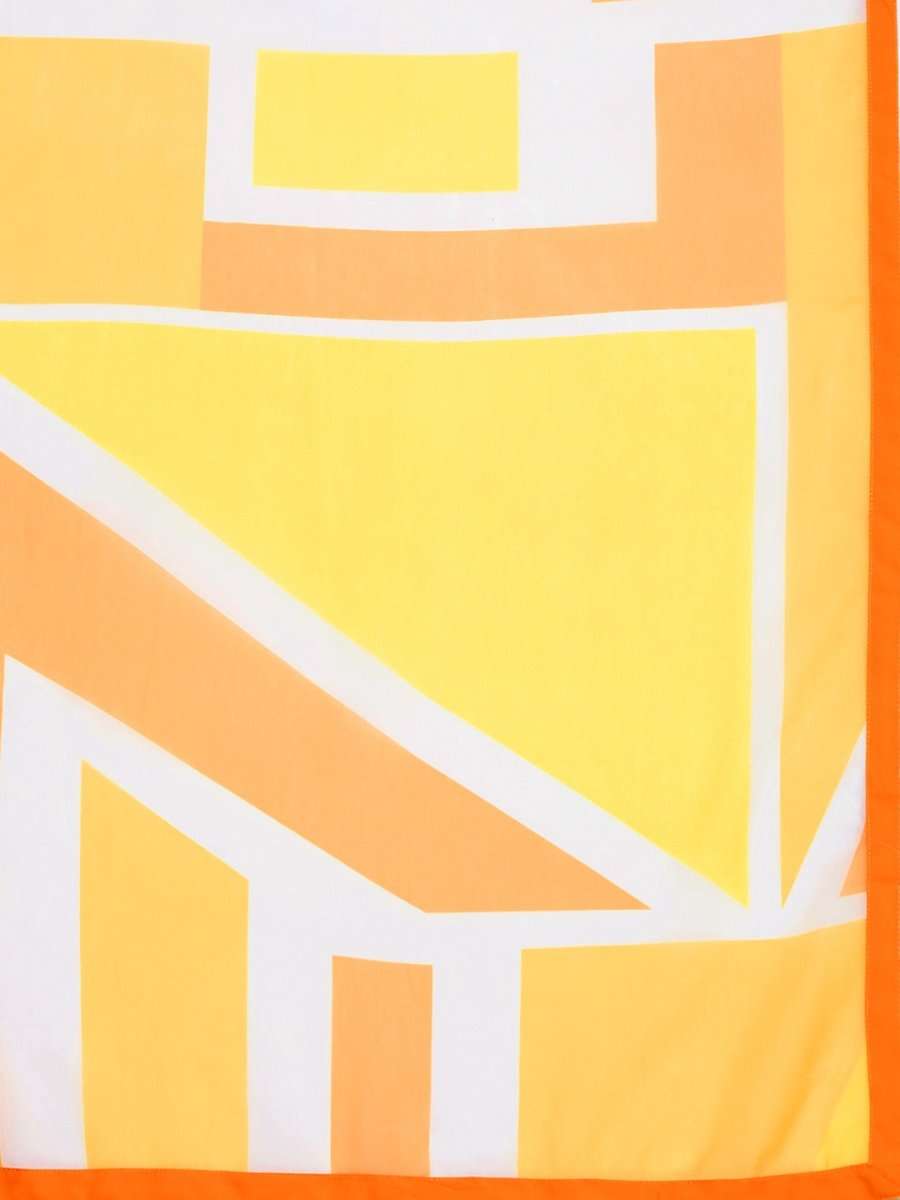 Women Off White & Yellow Embroidered Kurta with Palazzos & Dupatta - Inddus.com