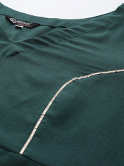 Women Plus Size Gotta Patti Kurta with Trousers & Dupatta - Inddus.com