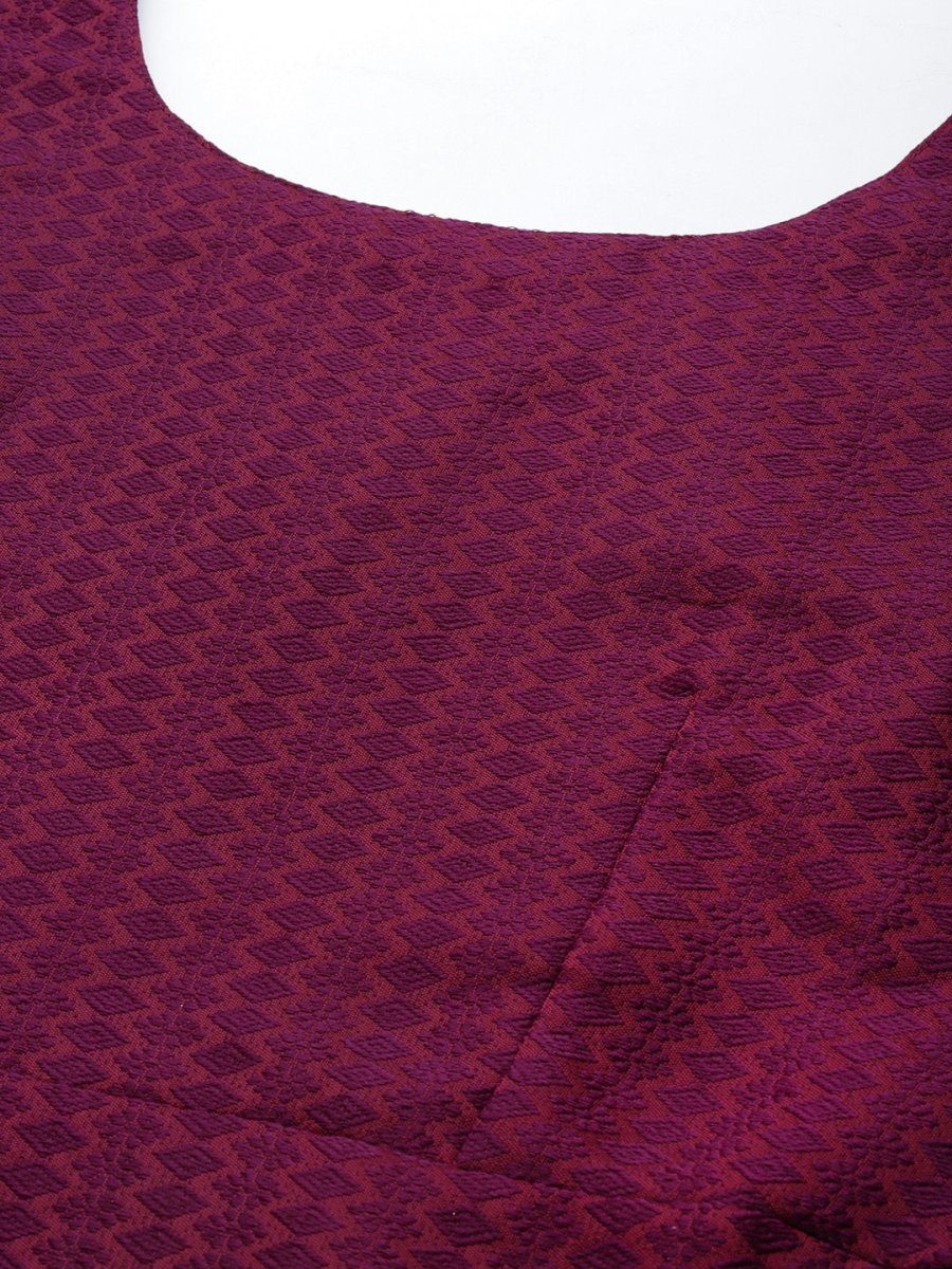 Women Purple Kurta with Sharara & With Dupatta - Inddus.com