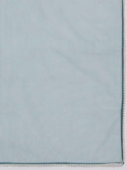 Women Teal Green Embroidered Thread Work Kurta with Palazzos & With Dupatta - Inddus.com
