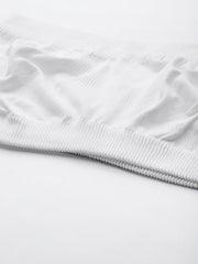Women White seamless Bandeau Bra - Inddus.com