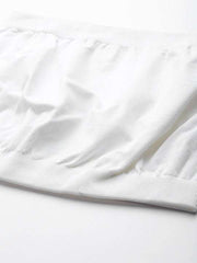 Women White Seamless Bandeau Bra - Inddus.com