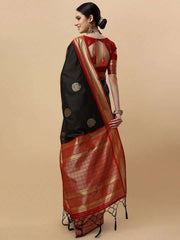 Woven Design Zari Saree - Inddus.com