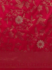 Woven Design Zari Saree - Inddus.com