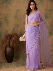 Zari Bordered Saree