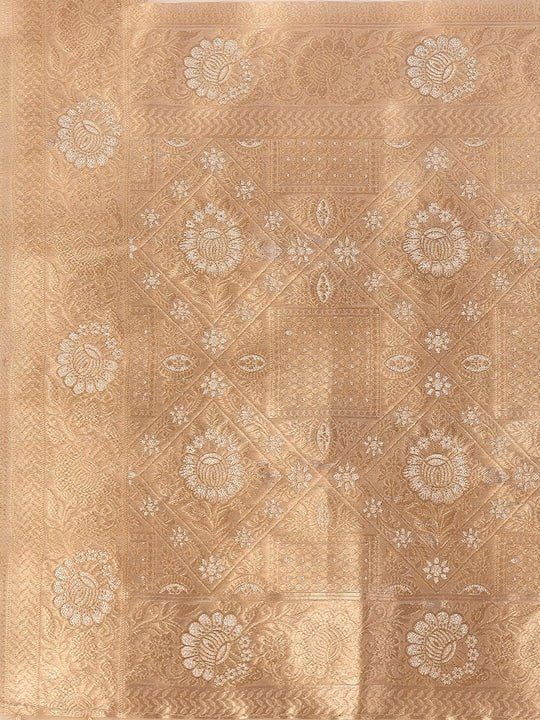Zari Organza Saree - Inddus.com