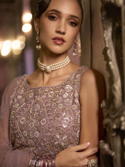 Rose Handwork Embroidered Gharara Suit