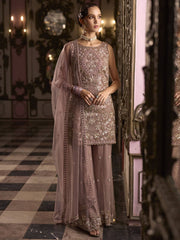 Rose Handwork Embroidered Gharara Suit