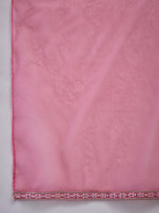 Women Ethnic Motifs Work Pure Silk Kurta with Sharara & With Dupatta