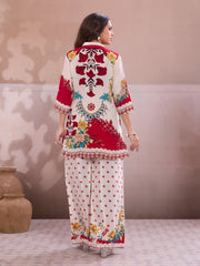 Printed Tunic With Trousers Co-Ords