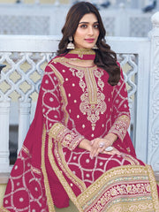 Rani Embroidered Partywear Palazzo-Suit