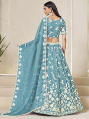 Entrancing Crush Embroidered Lehenga Choli