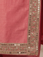 Pink Real Chinnon Pant Style Dress