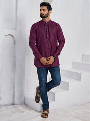 Band Collar Straight Kurta