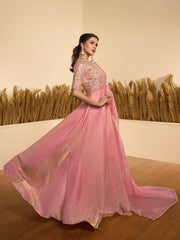 Women Embroidered Thread Work Anarkali Kurta