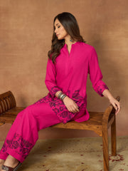 Floral Printed Tunic with Palazzos