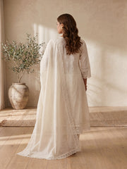 Women Ethnic Motifs Embroidered Empire Thread Work Kurta with Trousers & With Dupatta