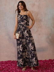 Printed Basic Jumpsuit
