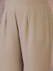 Women Ethnic Motifs Embroidered Regular Thread Work Kurta with Palazzos & With Dupatta