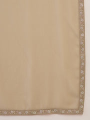 Women Ethnic Motifs Embroidered Regular Thread Work Kurta with Palazzos & With Dupatta