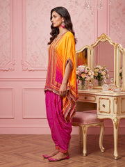 Bling & Sparkly Silk Embellished Tunic with Palazzos
