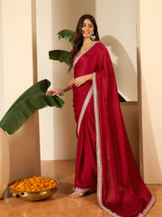 Embellished Sequinned Saree