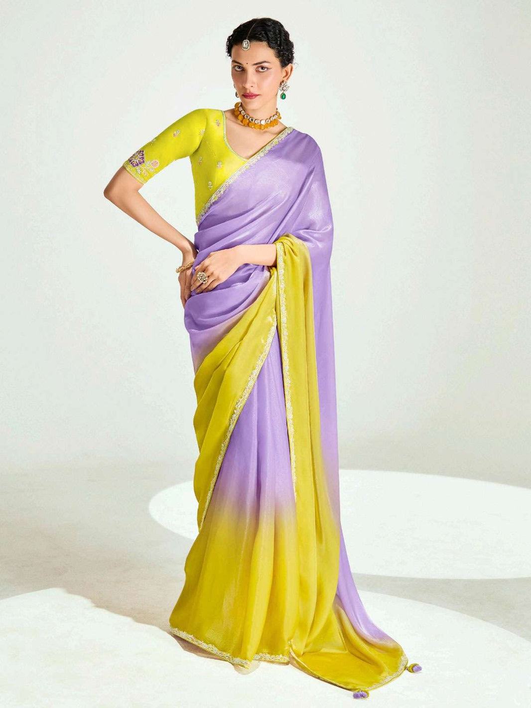 Malaika Arora Women Floral Embroidered Regular Thread Work Kurta with Trousers & With Dupatta