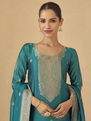 Firozi Patywear Viscose Silk Salwar Suit