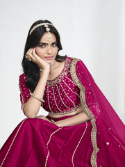 Women Rani Art Silk Lehenga Choli
