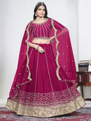 Women Rani Art Silk Lehenga Choli