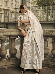 Woven Design Silk Cotton Saree