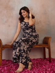 Printed Basic Jumpsuit