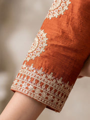 Rust Chinon Work Palazzo Suit